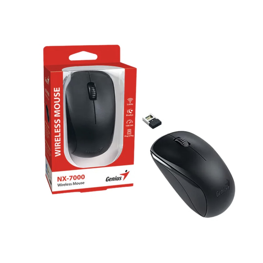Mouse Genius Inalámbrico miniatura 2