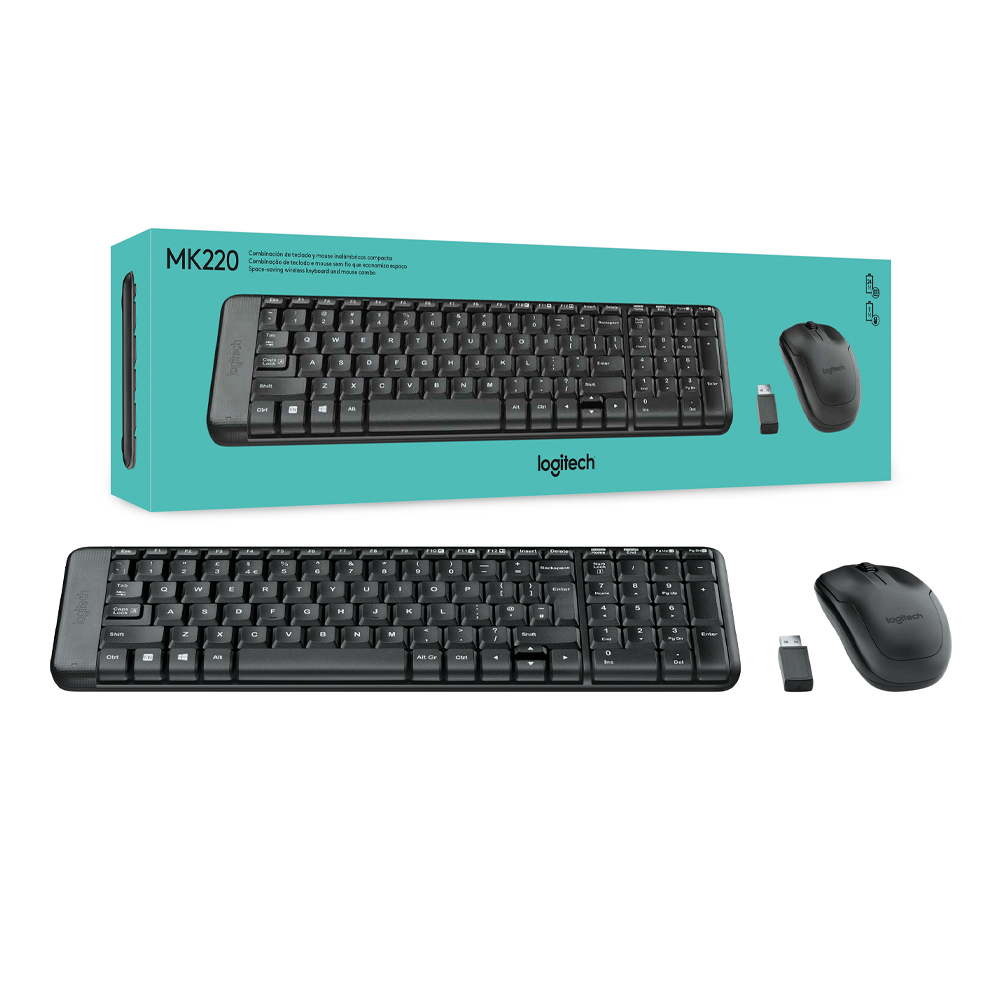 Combo Inalámbrico Logitech MK220
