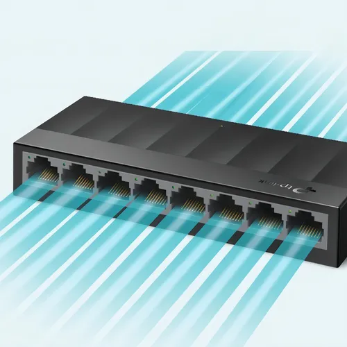 Switch Tp-link LS1008G  8-puertos Gigabit miniatura 3