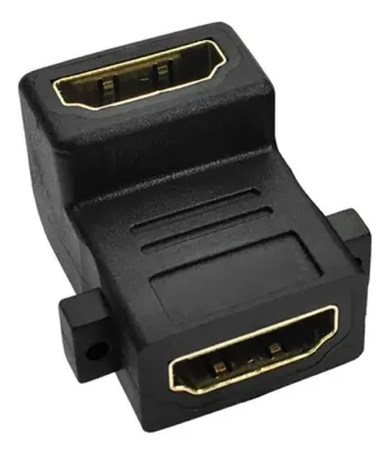 Adaptador Unión L Hdmi Hembra A Hembra Codo 90°