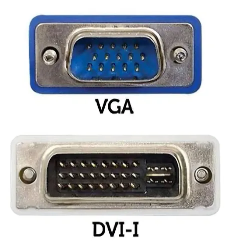 Adaptador Dvi-i Dual Link 24+5 Macho A Vga 15 Hembra miniatura 1